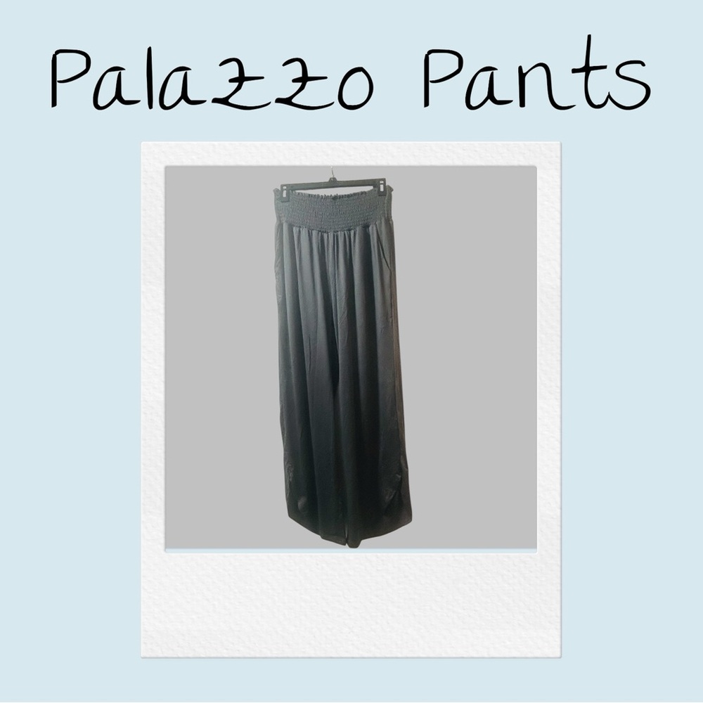 UE Charcoal Elastic Waist Pants Large NWT